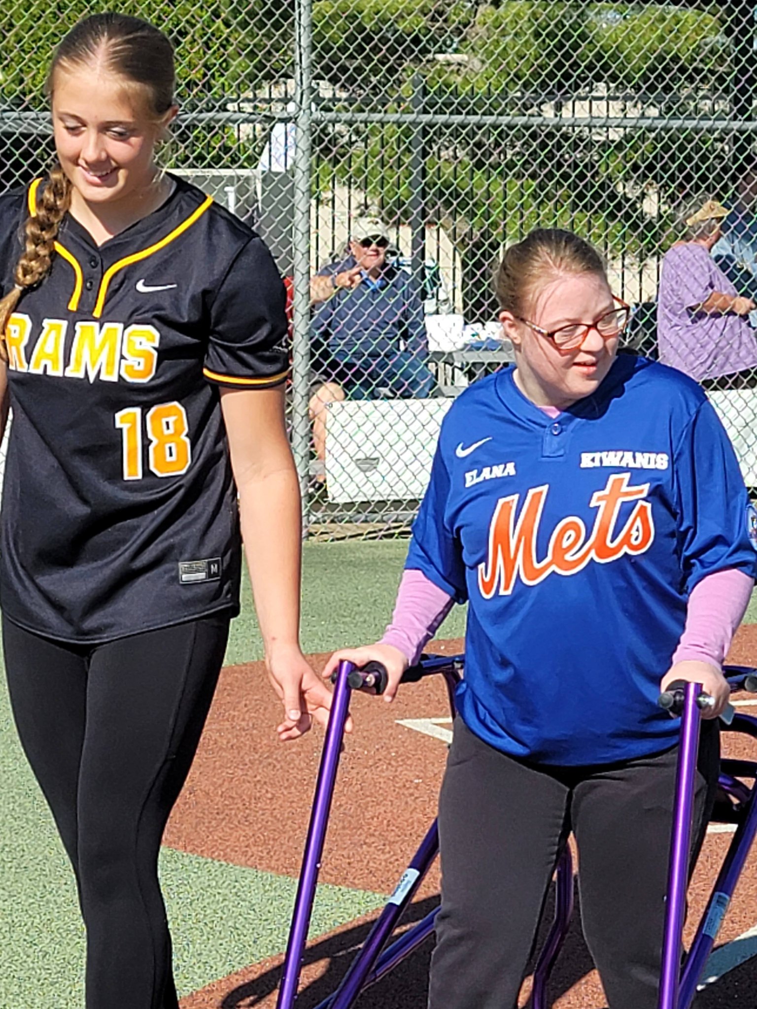 Kiwanis Miracle League Game Day