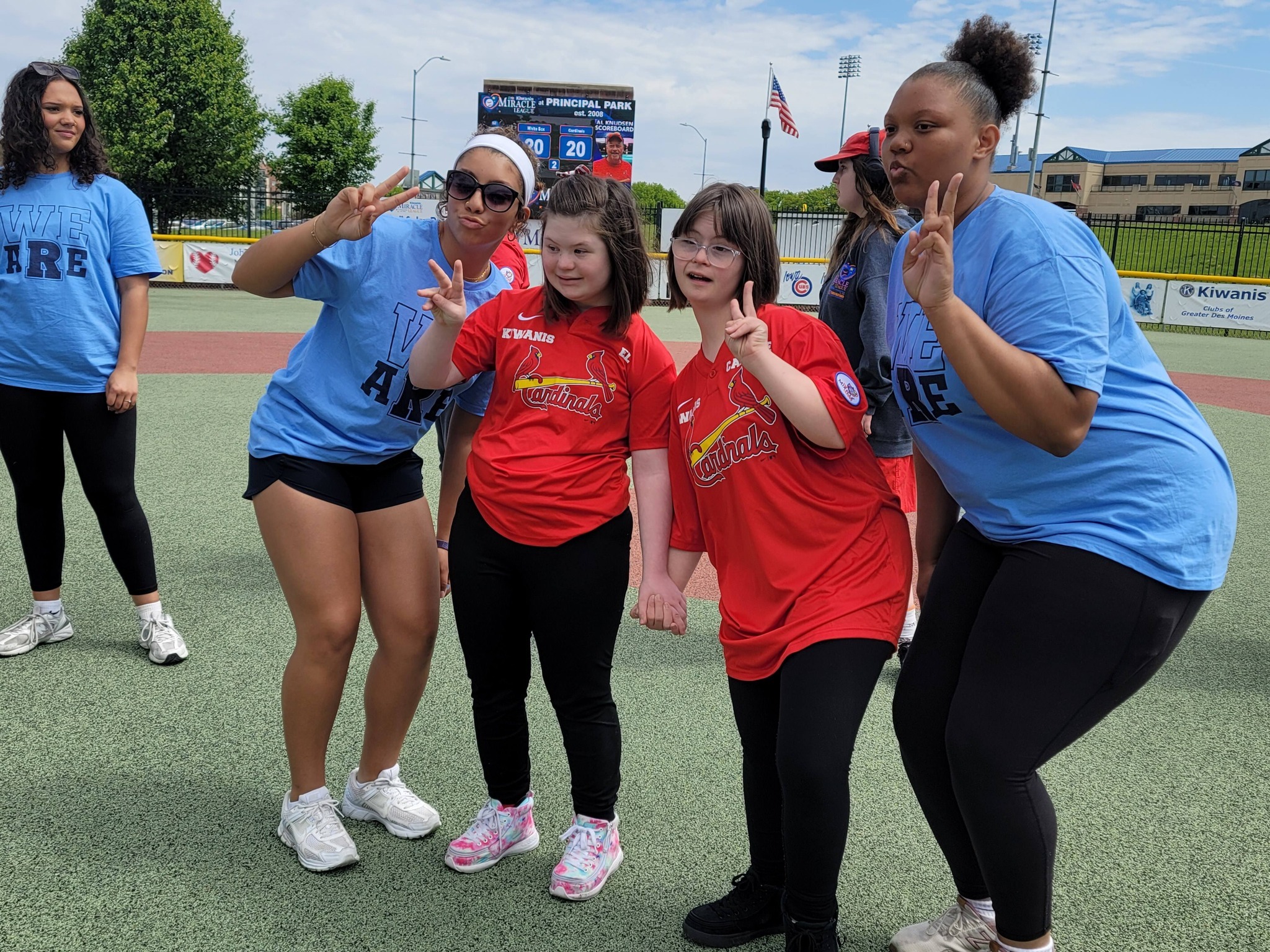 Kiwanis Miracle League Game Day